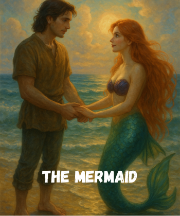 The deep sea mermaid princess rescued a man