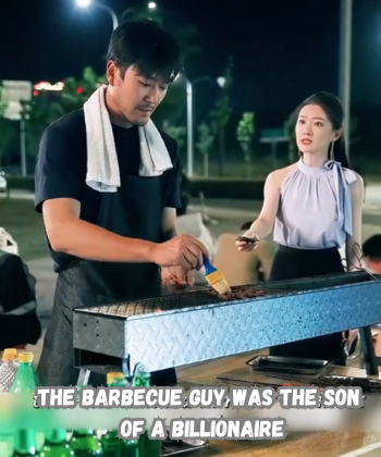 The barbecue guy was the son of a billionaire
